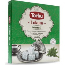 TURKISH DELIGHT WITH MINT/NANELI FLAVOUR 390G TORKU (TURKISH) 